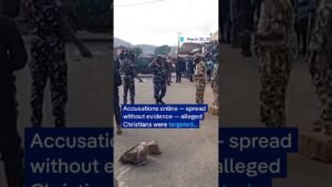 Mob violence erupts in Nigerian city following Palm Sunday shooting | DW News