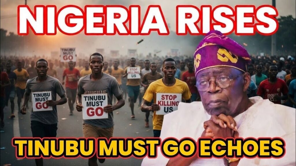 BREAKING: NIGERIA Youth Protest: “Tinubu Must Go” as Hunger  and insecurity park Outrage (2026)