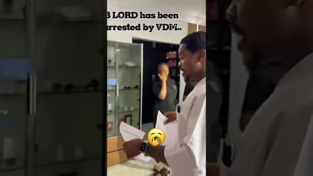B LORD has been arrested by VDM #nigeria #lagos #vdm #blord #nigerianews