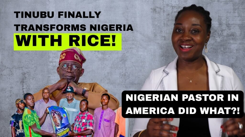 Tinubu Transforms Nigeria With Rice; Nigerian Pastor In America Did What?!
