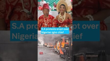 Violence erupts in South Africa over Igbo leader coronation