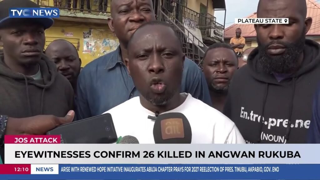 Eyewitnesses Confirm 26 K!lled In Attack On Angwan Rukuba Community In Jos