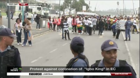 Protest against coronation of “Igbo King” in EC