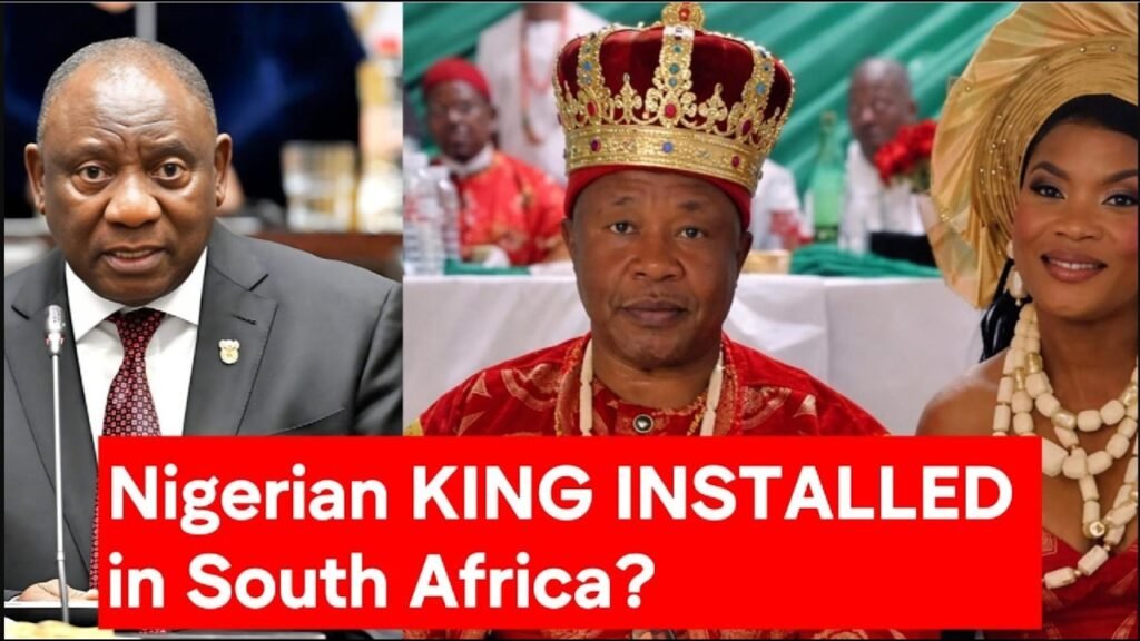 A Nigerian Man Coronated as KING in South Africa?  What They Are Not Telling You