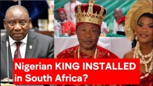A Nigerian Man Coronated as KING in South Africa?  What They Are Not Telling You