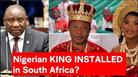A Nigerian Man Coronated as KING in South Africa?  What They Are Not Telling You