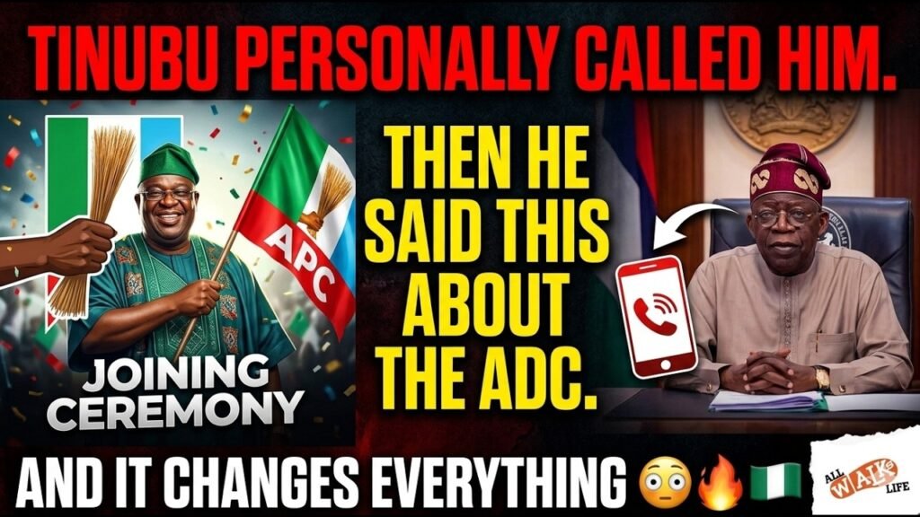 Nigeria News Today: He Said Tinubu Called Him Directly | What We Found Changes Everything