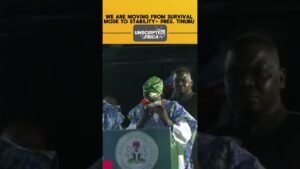We are moving from survival mode to stability – pres. Tinubu. #trending #nigeria #news #viral