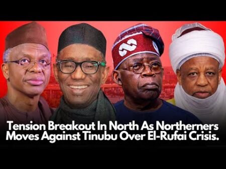 T£nsion Breakout In Northern Nigeria As Northerners Move Against Tinubu Over El-Rufai’s Crisis.