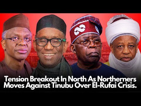 T£nsion Breakout In Northern Nigeria As Northerners Move Against Tinubu Over El-Rufai’s Crisis.