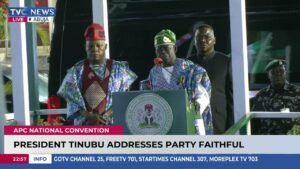 Full Video: President Tinubu Delivers Powerful Speech At APC National Convention