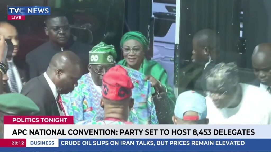 President Tinubu Arrives Eagle Square For APC National Convention