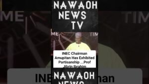 INEC Chairman Amupitan Has Exhibited Partisanship …Prof Jibrin Ibrahim #fyp #news #nigeria