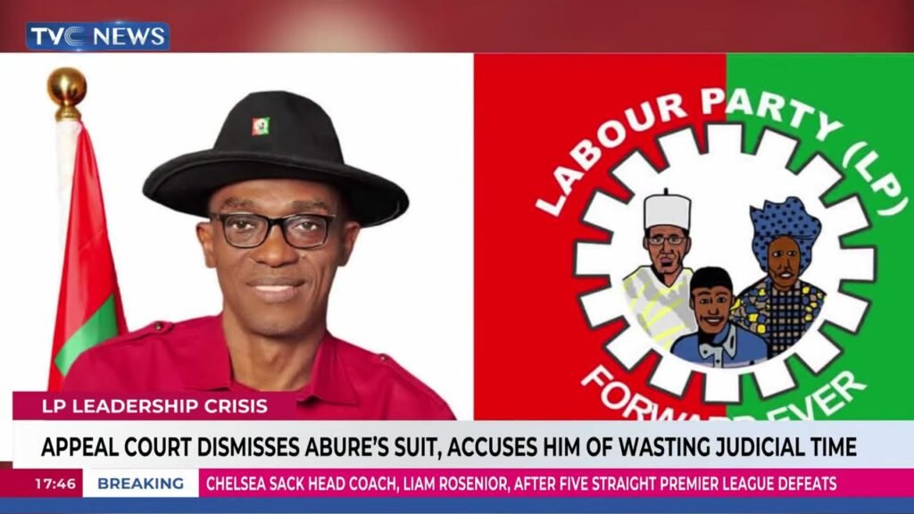 Appeal Court Dismisses Abure’s Suit, Accuses Him Of Wasting Judicial Time