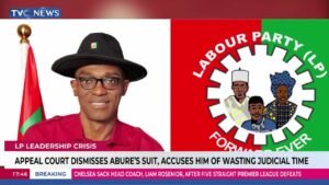 Appeal Court Dismisses Abure’s Suit, Accuses Him Of Wasting Judicial Time