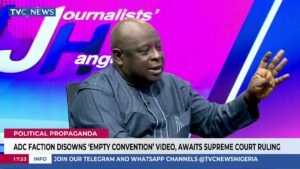 ADC Faction Disowns ‘Empty Convention’ Video, Awaits Supreme Court Ruling