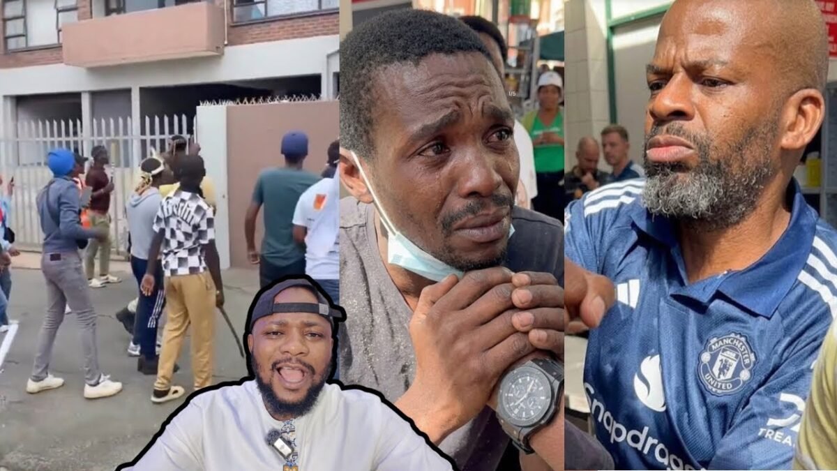 South African Beaten up Foreigners Especially Nigeria & Ghana