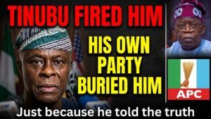 Tinubu Fired Him. Then His Own Party Buried Him. Here’s Why: NIGERIA NEWS TODAY