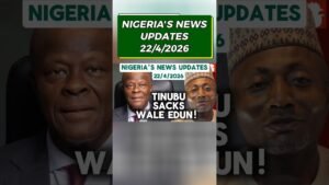 NIGERIA’S NEWS UPDATES 22/4/2026