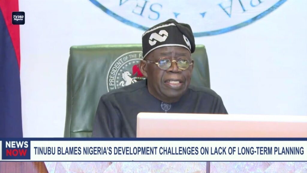 Tinubu blames Nigeria’s development challenges on lack of long-term planning