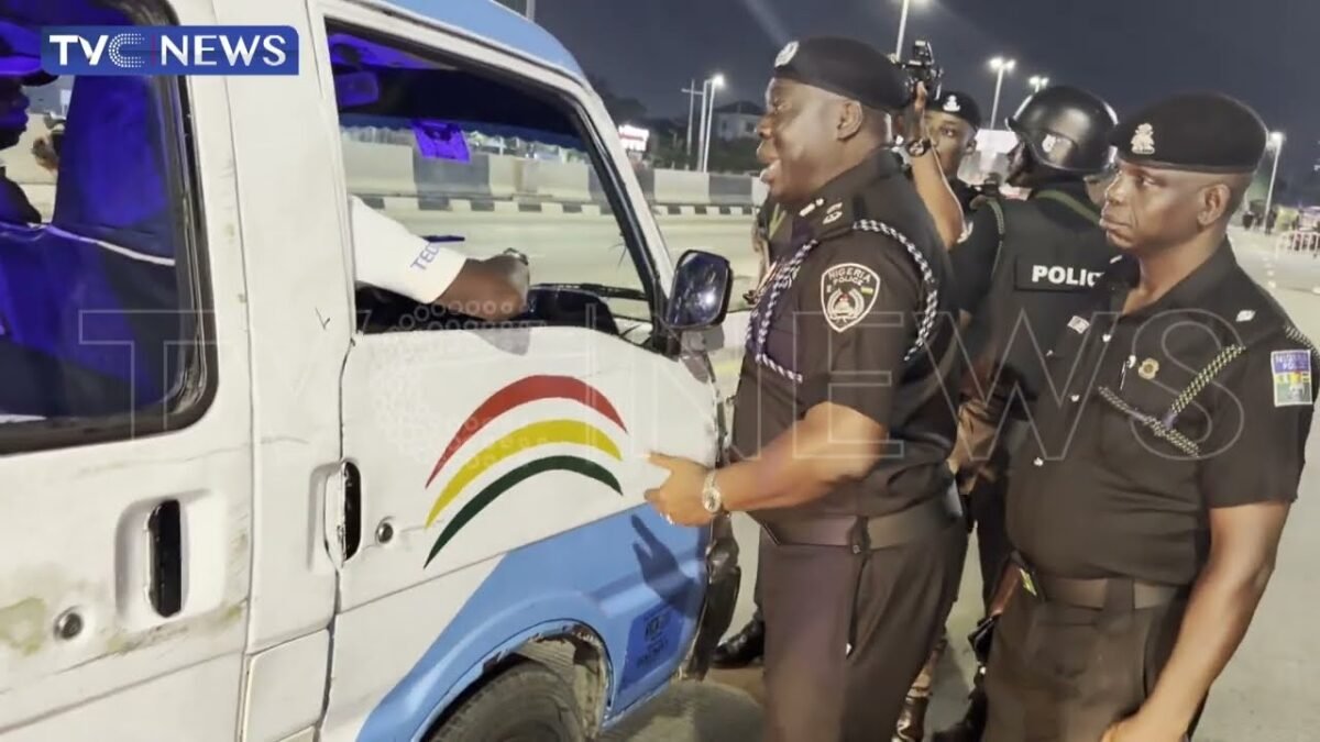 Lagos CP Leads Early Morning Crackdown On One-Chance, Others