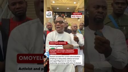 SOWORE TEARS INTO TINUBU! “NIGERIA NEEDS NEW LEADERSHIP NOW!”