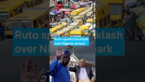 Ruto sparks backlash over Nigeria remark
