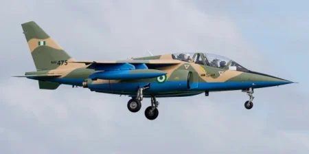 NAF airstrikes target terrorist hideouts in Borno State
