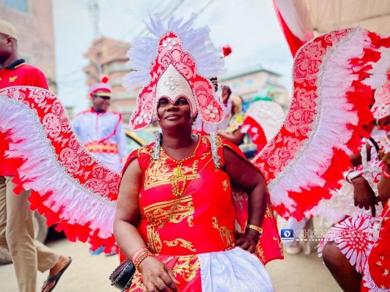Photo from Fanti Carnival in Lagos. Credit: X | Channels TV
