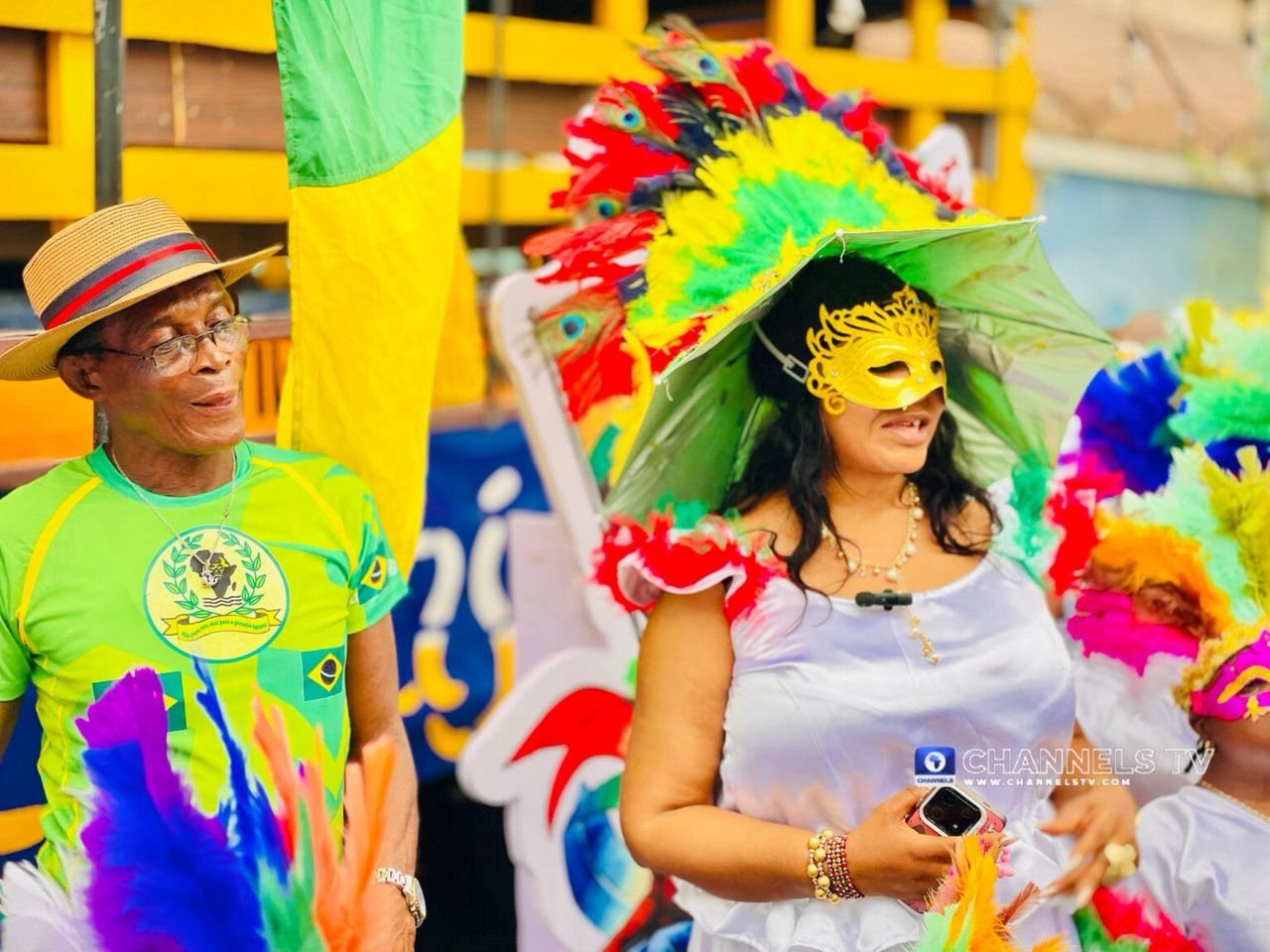 Photo from Fanti Carnival in Lagos. Credit: X | Channels TV 