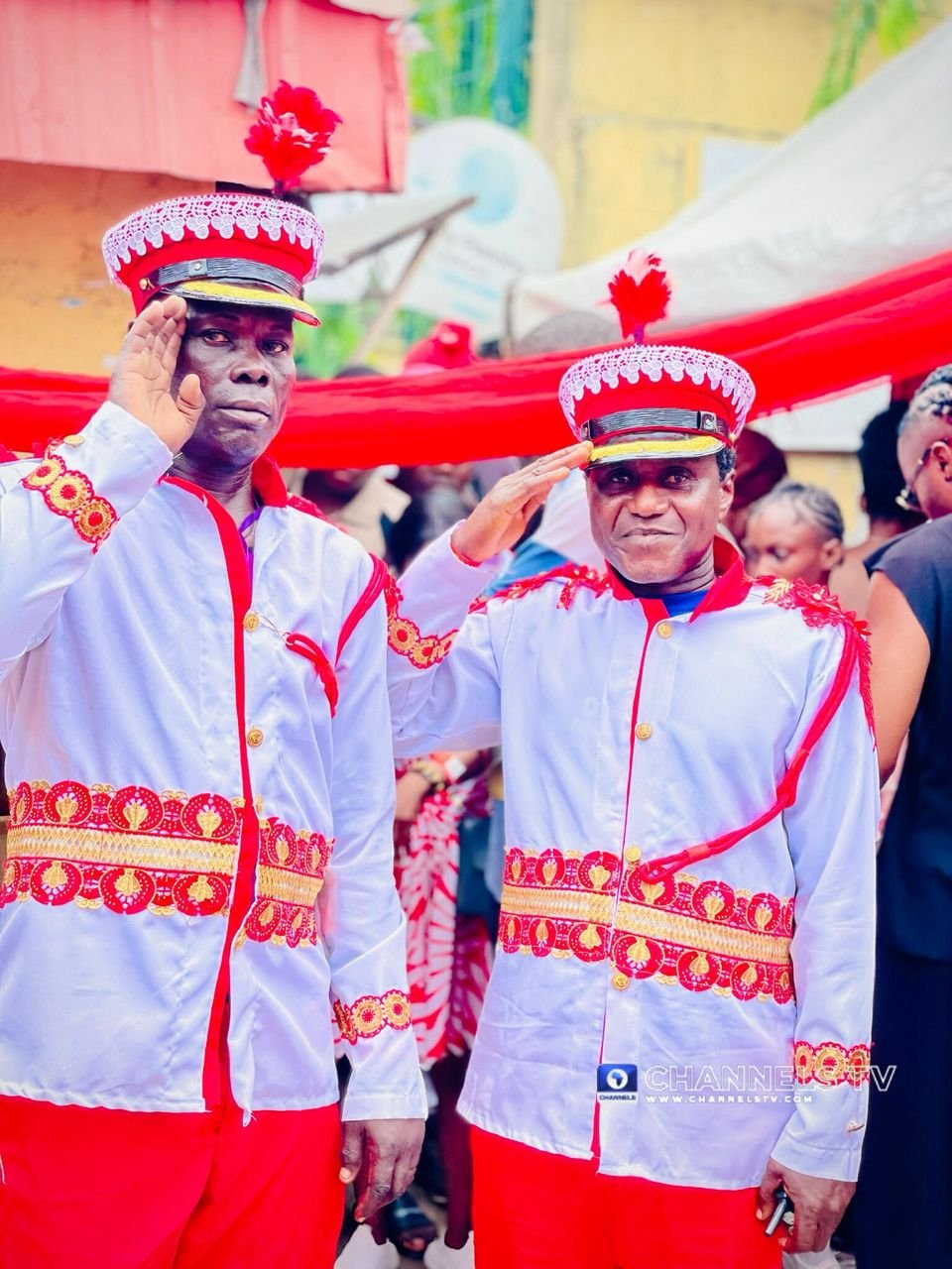 Photo from Fanti Carnival in Lagos. Credit: X | Channels TV