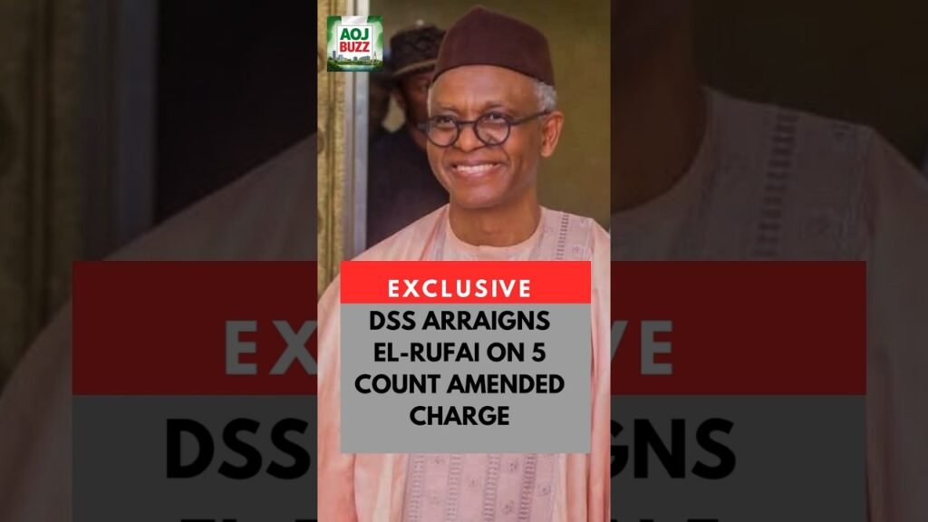 DSS ARRAIGNS EL-RUFAI ON FIVE COUNT AMENDED CHARGE  #nigerianews #nasirelrufai #dss