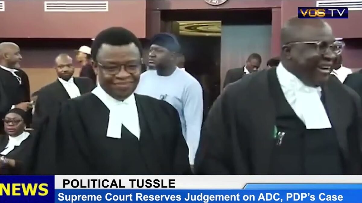 Supreme Court Reserves Judgement on ADC, PDP, LP Case #edostatelocalnews #politics #nigerianews