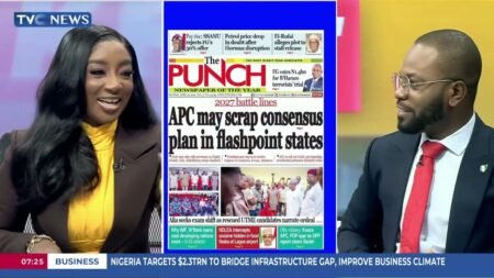TVC Newspaper: APC May Scrap Consensus Plan + Domestic Taxation Now A Matter Of Survival – IMF