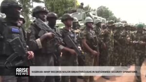 NIGERIAN ARMY RECORDS MAJOR BREAKTHROUGHS IN NATIONWIDE SECURITY OPERATIONS