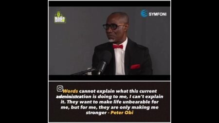 His vision for Nigeria so constant 2027 for￼ Peter obi #nigeria #news #public #pain