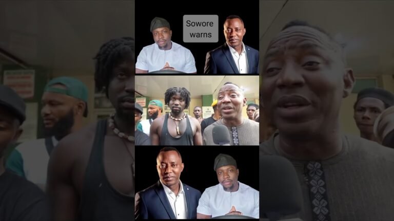 Sowore warns #news #nigeria #politics #naijanews