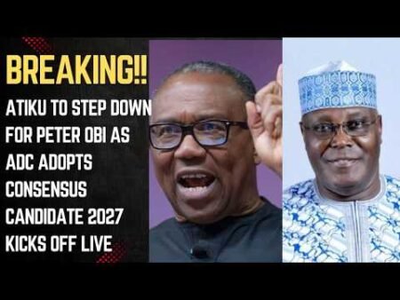 “BREAKING: Is #Trump in Nigeria? Overkillings as Atiku Decides to Step Down for Peter Obi!