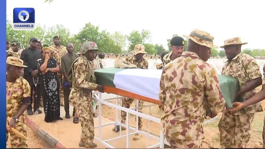 Brig. Gen. Braimah, Seven Others Laid To Rest In Maiduguri
