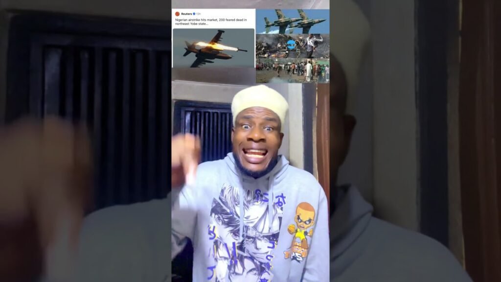 Airforce strikes Nigeria market at Yobe state #trendingshorts #nigerianews