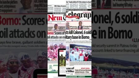 Nigeria Daily Briefing – April 14 | Breaking Stories Now #newtelegraph #news #headlines #africanews