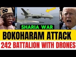 Breaking News: Bokoharam Wipes Out (242 Battalion Of) The Nigeria Army Convoy With Iranian Drones