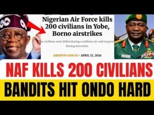 Nigeria Air Force K!lls 200 Civilians As Fulani Terrørists Hit Ondo Hard – Okocha Happy Marcel