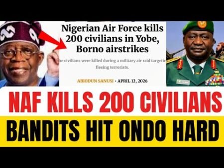 Nigeria Air Force K!lls 200 Civilians As Fulani Terrørists Hit Ondo Hard – Okocha Happy Marcel