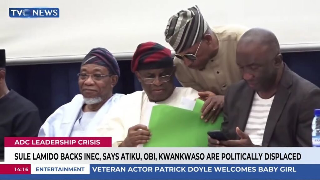 Derecognition: Ex-Gov Lamido Says Atiku, Obi, Kwankwaso Are Politically Displaced
