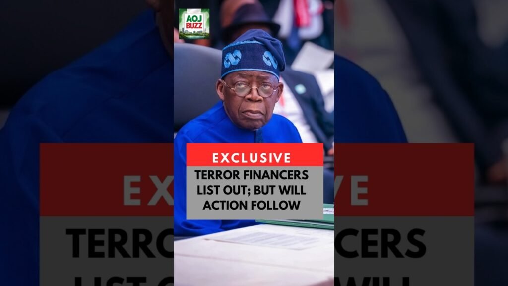 THE NIGERIAN GOVERNMENT RELEASE LIST OF TERROR FINANCERS #nigerianews #bokoharam