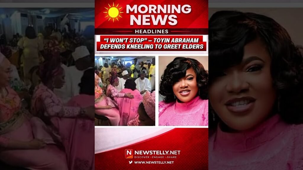 welcome to newstelly morning news #NigeriaNews #FG #ToyinAbraham #USA #Newstelly