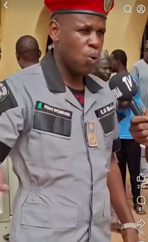 The Zonal Commander of Hisbah in the area, Ridwan Khairan