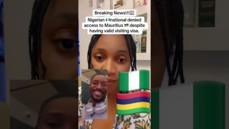 Nigerian national denied access to Mauritius despite having a valid visiting visa. #nigeria #news