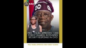President Tinubu has approved the recruitment of 1,000 forest guards #nigeria #news #hottopic #crime